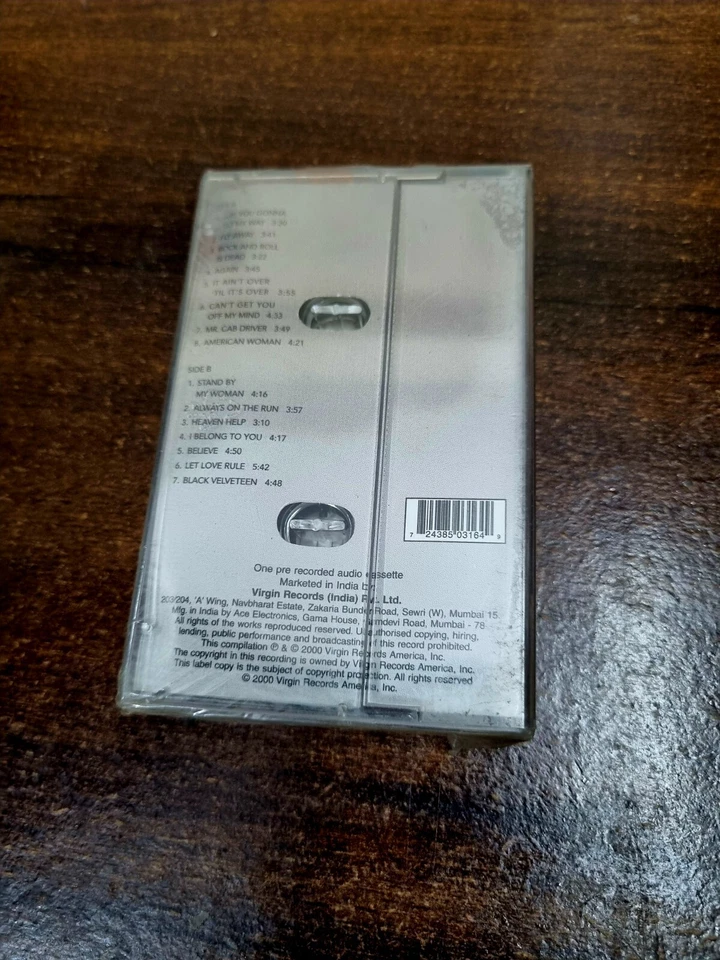 Lenny Kravitz Greatest Hits INDIA CASSETTE SEALED INDIAN TAPE - Image 3 of 3