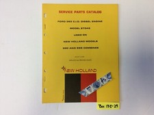 New Holland 2704e Ford 363 C.i.d. Diesel Engine 3-69 Service Parts Catalog New Holland 2704e Ford 363 C.i.d. Diesel Engine 3-69 Service Parts Catalog