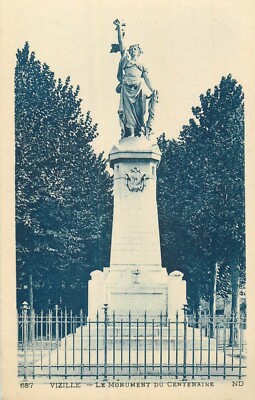 38 VIZILLE MONUMENT DU CENTENAIRE