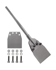 SDS Max Floor Scraper with Replaceable Blade, Firecore 6 Inch Thinset Removal...