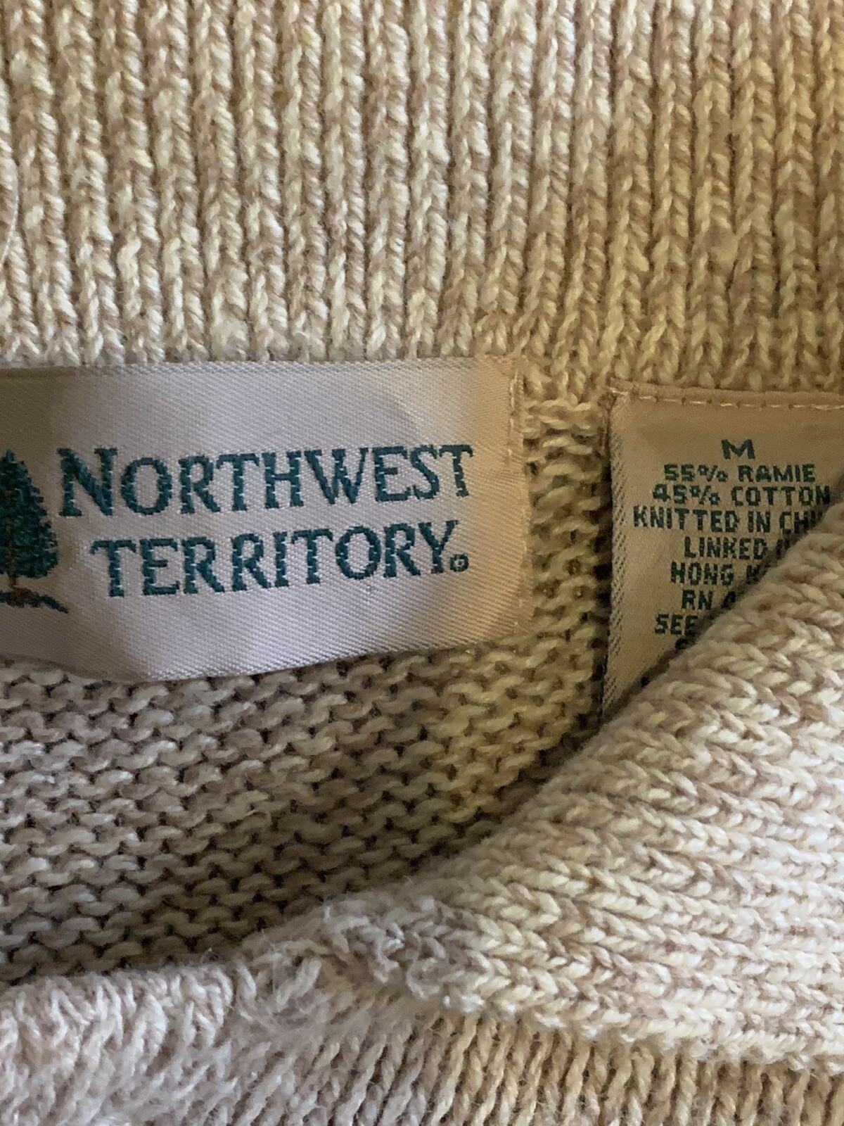 Northwest Territory Half Button Collared Sweater … - image 3