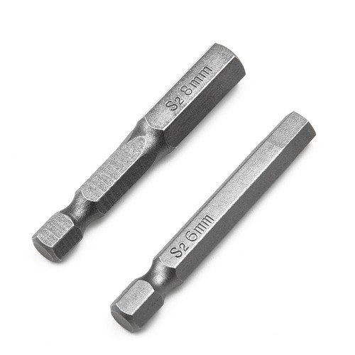 8pcs 1 4 Long Hex Bit Key 1.5mm 2mm 2.5mm 3mm 4mm 5mm 6mm 8mm Power Drill - Picture 3 of 23