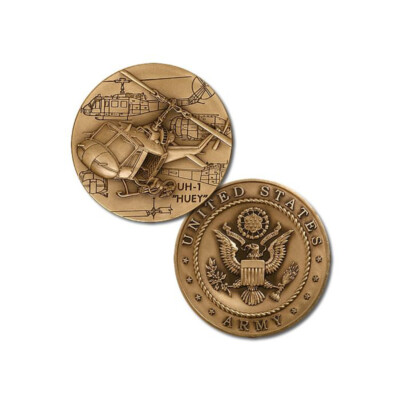 NEW  U.S. Army UH-1 Huey Challenge Coin