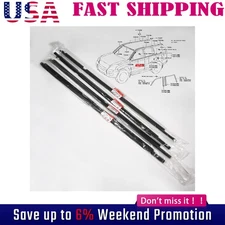4PCS For LEXUS GX470 2003-2009 WEATHERSTRIP WINDOW BELT MOULDING USA NEW