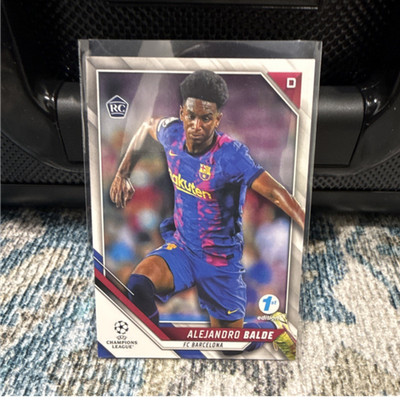 Topps 2021-22 UEFA Champions League 1st Edition Rookie Alejandro Balde #164