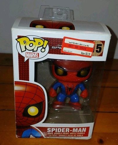 Funko Pop! Marvel Spider-Man #15 Vinyl Bobblehead Figure New