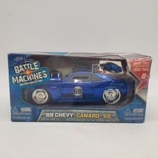 Jada Battle Machines Battle 1969 Chevy Camaro SS Blue 1:32 2009 NOS