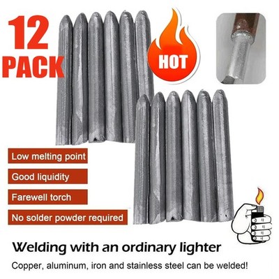2026 NEW 12 Pcs Low Temperature Universal Welding Rod Sticks Metal Easy Melt