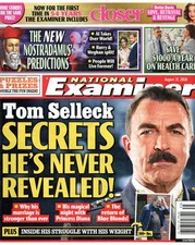 National Examiner August 31 2026 Tom Selleck Bette Davis Buddy Ebsen D Reynolds