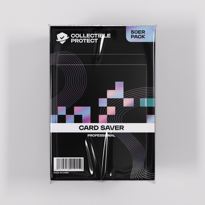 50 Stück Collectible Protect SEMI-RIGID HOLDER Card Saver Sammelkarten