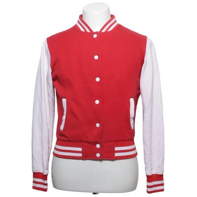 Urban Classics, Collegejacke, Herren, Größe: L, Rot/Weiß #gkd