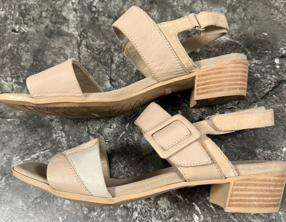 Munro Womens Frances Leather Patchwork Slingback … - image 7