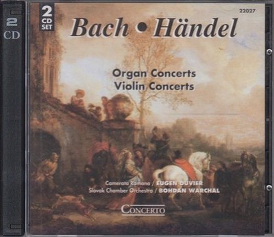 Bach, Händel Konzerte. Camerata Romana - Eugen Duvier, Slovak Chamber Orchestra 
