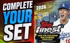 2026 Topps Finest Baseball Common, Uncommon, & Rare--Pick Your Card- Save 45%