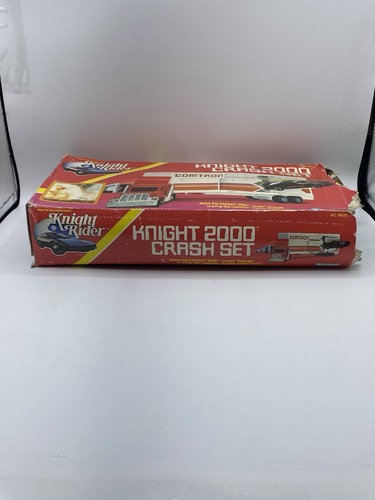 Knight Rider Knight 2000 Crash Set With Box Vintage Kenner 1983 Toys See Box Pic - Picture 22 of 22