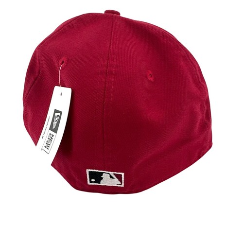 New Era 59Fifty Red Arizona Diamondbacks 25th Anniversary Fitted Hat Size 7 - Picture 4 of 5