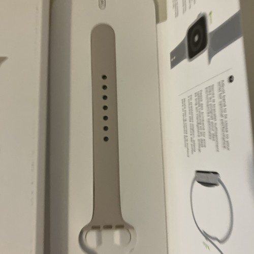 Genuine Apple Watch Sports Band Stone Colour 13.5mm - Zdjęcie 2 z 4