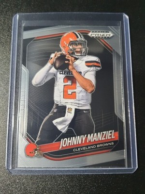 Johnny Manziel - Prizm Black Football 2025 - Cleveland Browns 