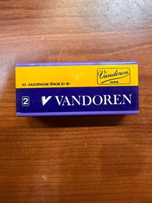 Vandoren Tenor Sax Reeds - Purple Box - New Old Stock - Size 1, 2, 4 - Sealed