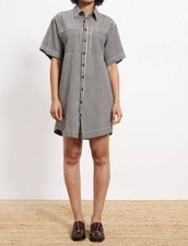 Frnch Dalva Chocolate Mini Dress Size S