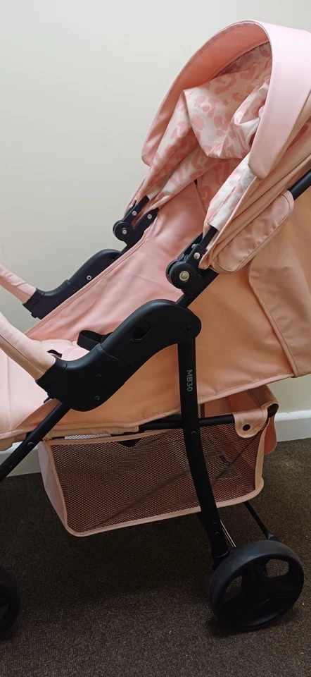 My Babiie MB30 Pushchair - Pink Leopard - Image 4 of 4