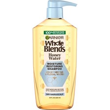 Garnier Whole Blends Honey Water Moisture Restoring Shampoo for Dry Hair,28fl oz 0.43 per fl oz