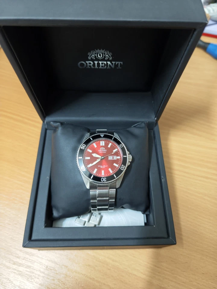 Automatisch Herrenuhr ORIENT KAMASU MAKO III RA-AA0915R19B Edelstahl Sub 200mt, Foto 2 von 5