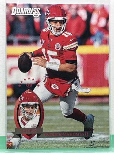 Patrick Mahomes II #21 2025 Panini Donruss Retro 1995 card