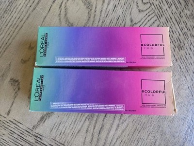 L'Oreal Colorful Haircolor Lot Of 2 Sunset Coral 2 Boxes Professional New In Box