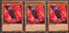 YU GI OH 3x FAUSTBEWAFFNETER DRACHE  BPRO-DE0...