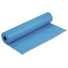 Pacon Rainbow Duo-Finish Paper Roll 36"W x 1000'L Bright Blue (0063170) P0063170