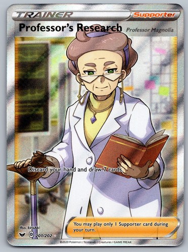 Professor's Research Professor Magnolia Sword & Shield Base Set 201/202 NM
