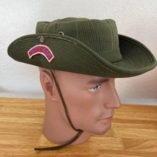 Vietnamese Made Cowboy Slouch Hat VUNG-TAU OD