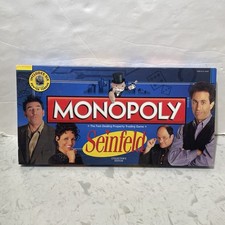 Seinfeld Monopoly Collectors Edition Board Game 2009 COMPLETE