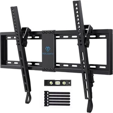 UL Listed Tilt TV Wall Mount 37-85" Fits 16-24" Studs Max VESA 600x400 132lbs