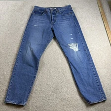 Levi's Premium Wedgie Woman’s 30 *30x27* Blue Light Wash High Rise Straight Leg