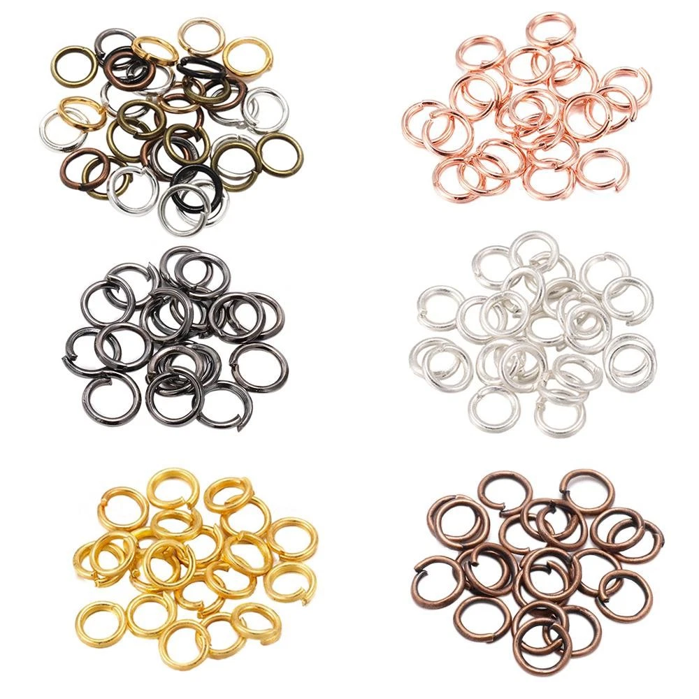 Conectores De Anillos De Salto Abiertos 4 Mm | Cuotas sin interés