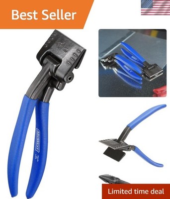 Versatile High Carbon Steel Seamer Tong - Offset Handle Design for Precision