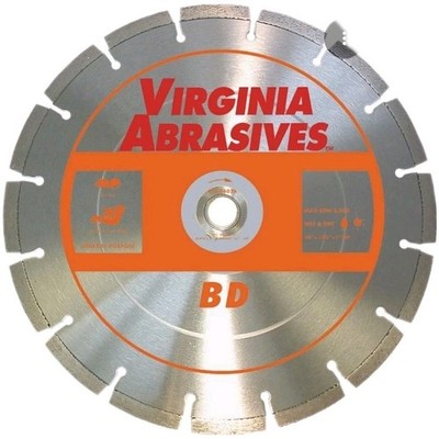 Virginia Abrasives 425-06026 14in BD Concrete Segmented Diamond Blade