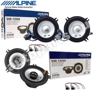 Kit 6 Alpine Lautsprecher Front Und Hinten Für Dacia Duster Ab 2010