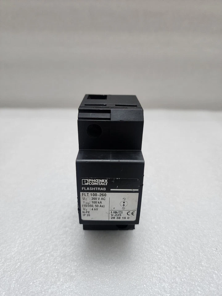 PHOENIX CONTACT FLT 100-260 I/B/T1 V-225 LIGHTNING CURRENT ARRESTER 2838160 - Image 3 of 4