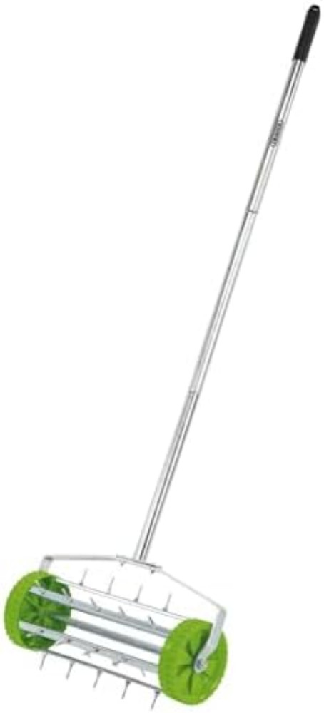 Draper 83983 Aeratore Prato a Rullo 450mm | Tamburo Chiodato Acciaio