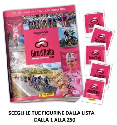 PANINI FIGURES TOUR OF ITALY INFINITE LOVE 2025 FROM 1/250 CHOOSE FROM LIST