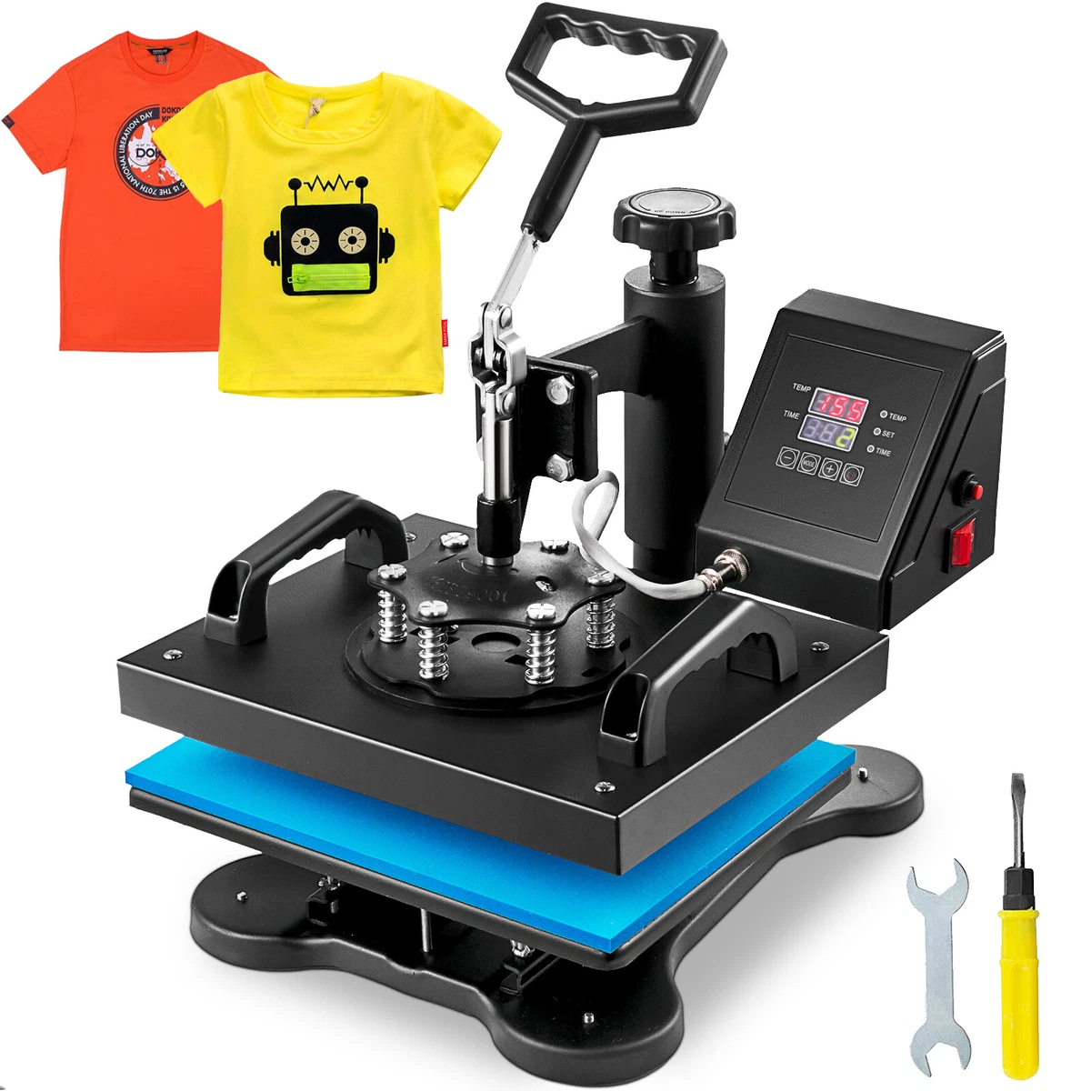 Low cost online heat press machine