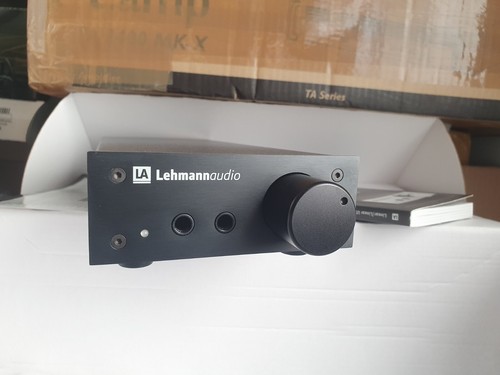 Lehmann Audio Linear Reference Kopfhörerverstärker Schwarz Made in Germany
