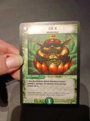 DM02 46/55 Elf-X Duel Masters German Rare Meta tcg ccg nature mana manipulate NM