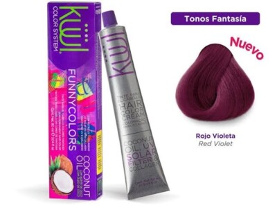 Kuul Color Cream Funny Colors Rojo Violeta 3.04 oz | eBay