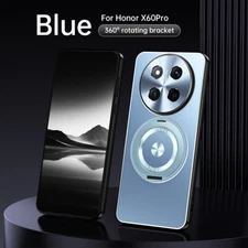 For Honor Magic7 Lite, Luxury Hybrid Armor Magnetic Ring Metal back Cover Case