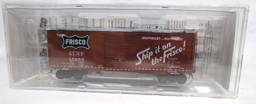 Coche de caja Kadee escala HO SLSF Frisco 40' PS1 #18883 8' puertas nuevo sellado 5312 | Zustand: New