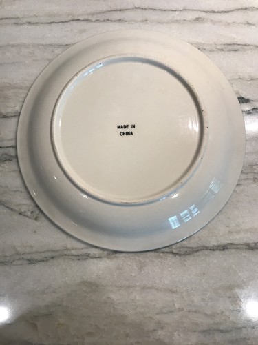Pumpkin Pie Recipe Pan Plate Thanksgiving Beige Orange Ceramic Collectible - Picture 4 of 8